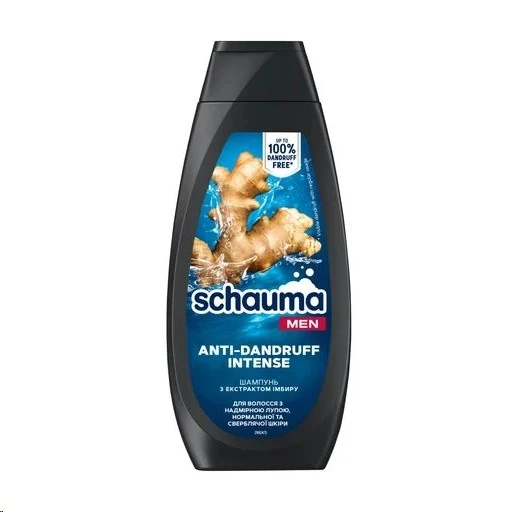 Шампунь мужской против перхоти Интенсив Шаума, 400 мл