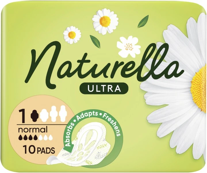 Прокладки гигиенические Ultra Normal Naturella, 10 шт/уп.