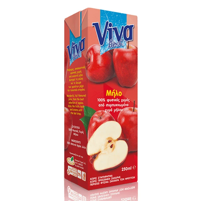 Сок Яблоко Viva Fresh, 0.25 л