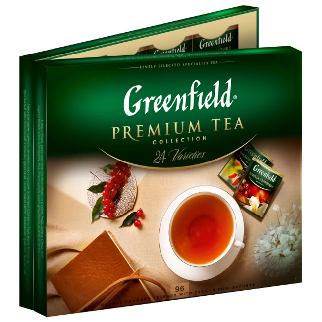 Набор пакетированного чая Premium Tea Collection Greenfield, шт