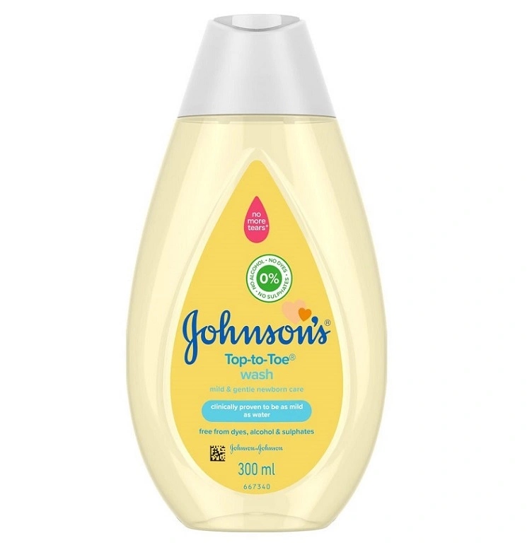 Шампунь и пенка для мытья и купания Top-to-Toe Johnson&#039;s, 300 мл
