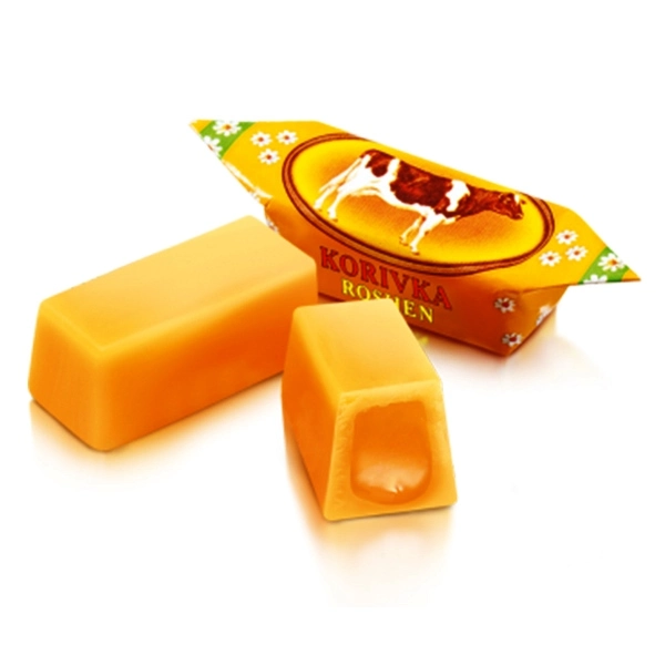 Конфеты с сахарной начинкой Коровка Roshen