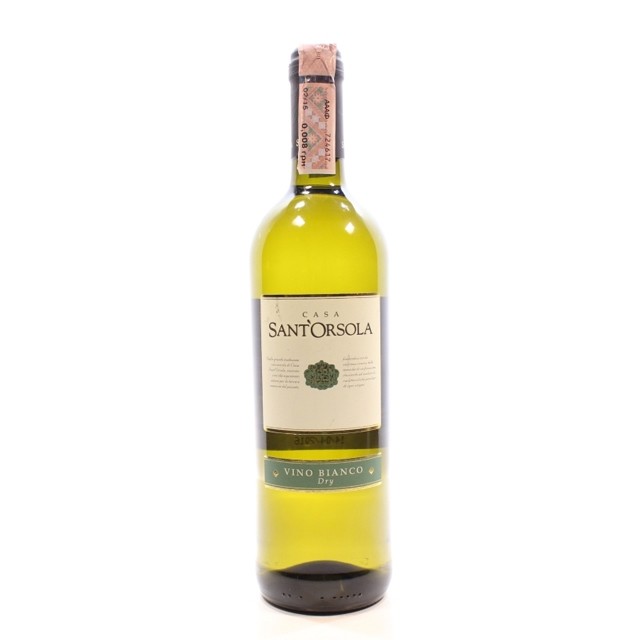 Вино белое сухое Sant`orsola Bianco, 0.75 л