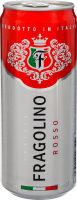 Напиток винный игристый полусладкий Fragolino Rosso Letizia, 0.33 л