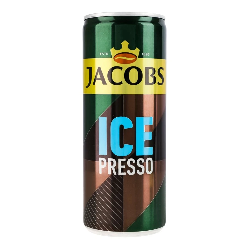 Напиток кофейный IcePresso ж/б Jacobs, 0.25 л