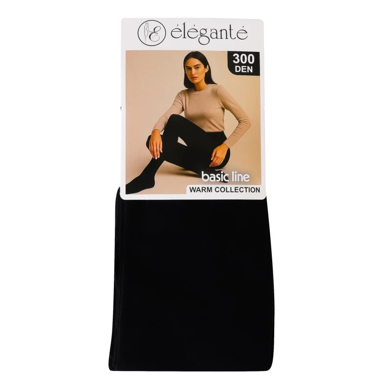 Колготки женские El basic line 300 р.6, Nero