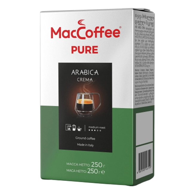 Кофе молотый Arabica Crema Pure MacCoffee, 250 г