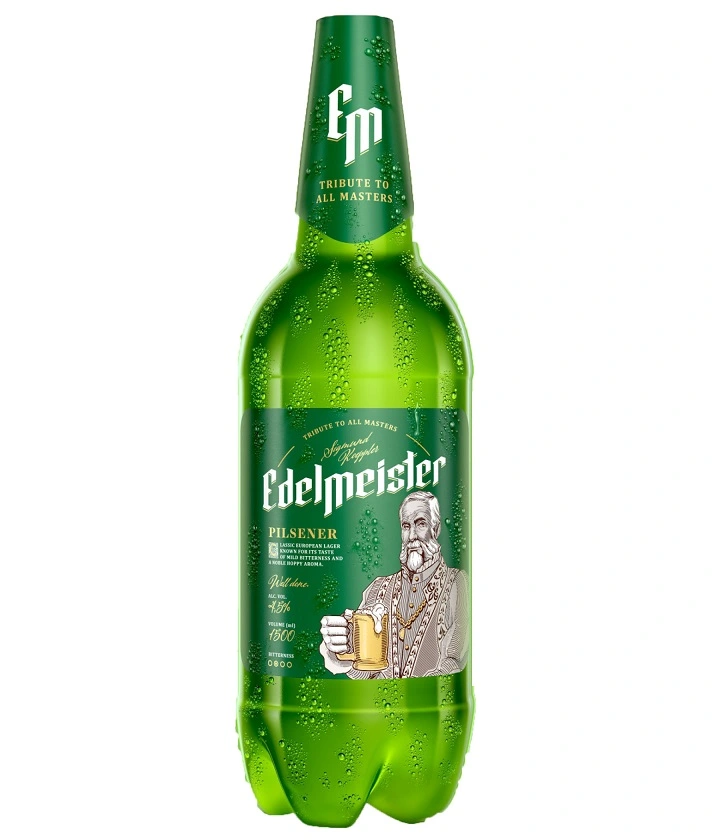 Пиво светлое Pilsner Edelmeister, 1.5 л