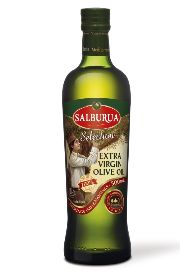 Масло оливковое Extra Virgin Salburua, 0.5 л