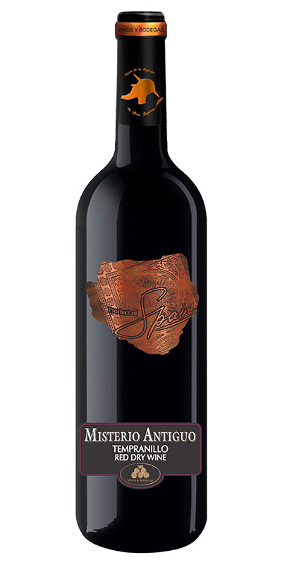 Вино красное сухое Tempranillo Misterio Antiguo, 0.75 л