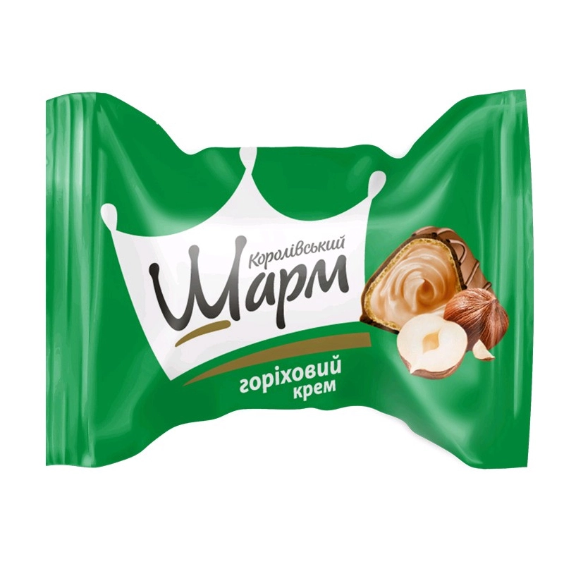 Конфеты шоколадные Королевский Шарм с ореховой начинкой АВК