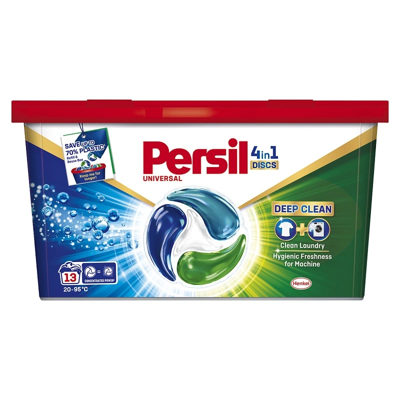 Диски для стирки Universal 4in1 Discs Deep Clean Persil, 13 шт/уп.