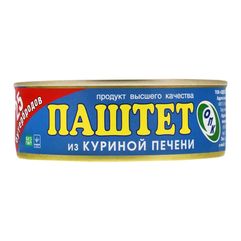 Паштет из куриной печени ОПК, 240 г