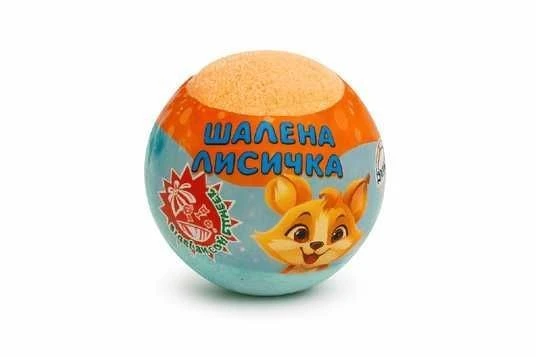 Бомба для ванн лисичка Аква Шайн , 100 г