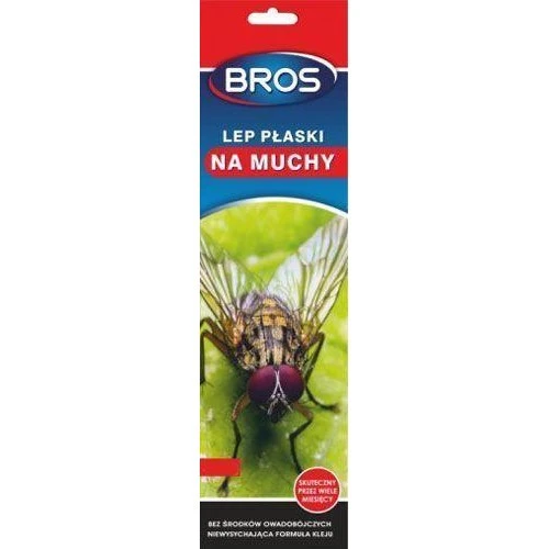 Липкая лента для мух плоска Bros, шт