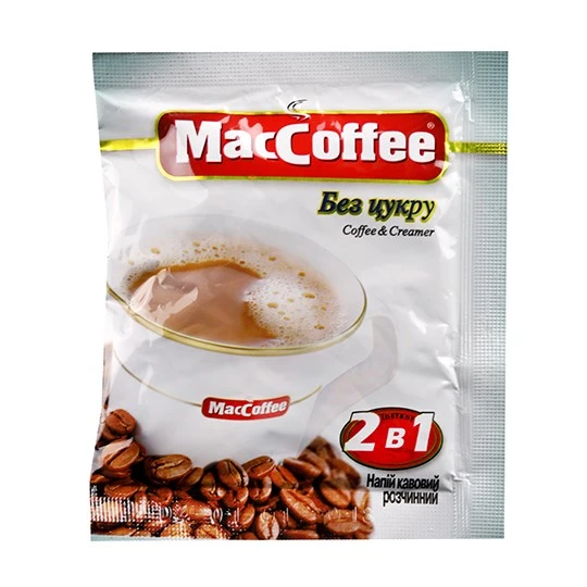 Напиток кофейный растворимый без сахара 2в1 MacCoffee, 12 г