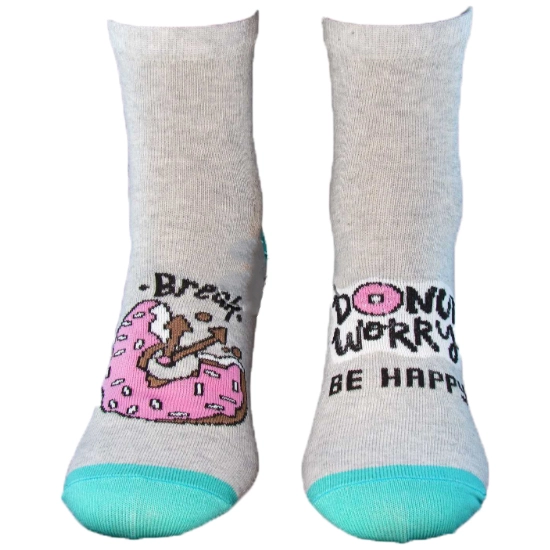 Носки женские серебро меланж р. 23-25 Легка Хода