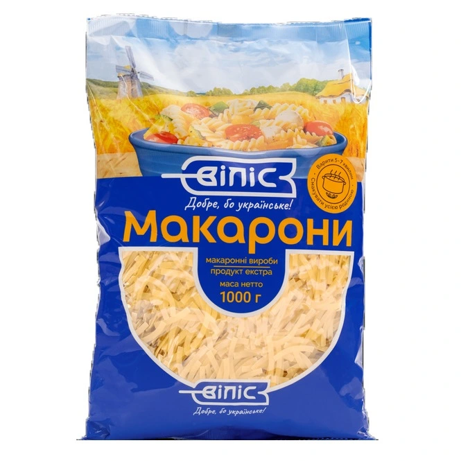 Макаронные изделия Вермишель Вилис, 1 кг