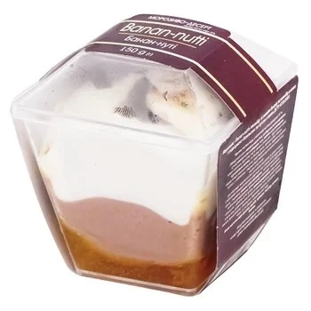 Мороженое сливочное Banan-nutti Gel Amo, 150 г
