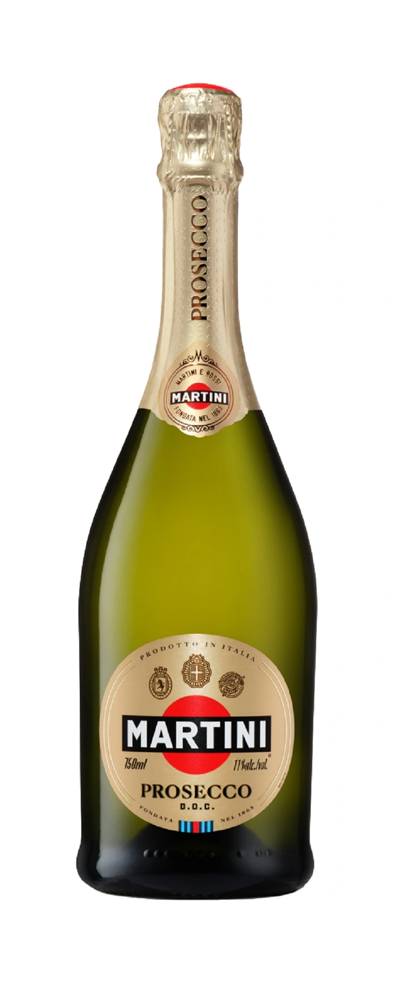Вино игристое белое экстра-сухое Prosecco Martini, 0.75 л