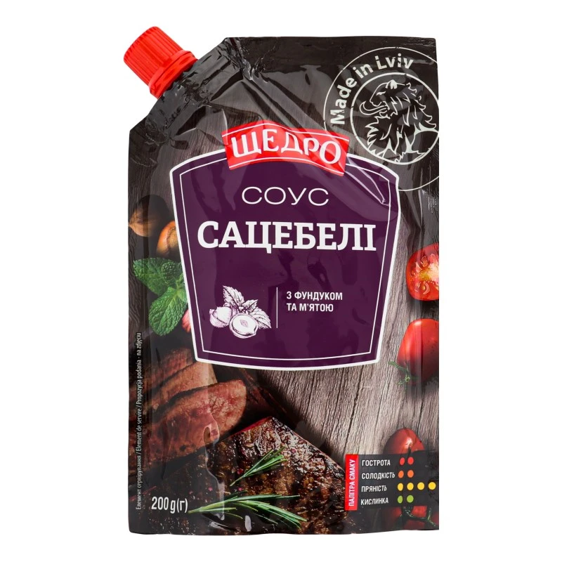 Соус томатный Сацебели Щедро, 200 г