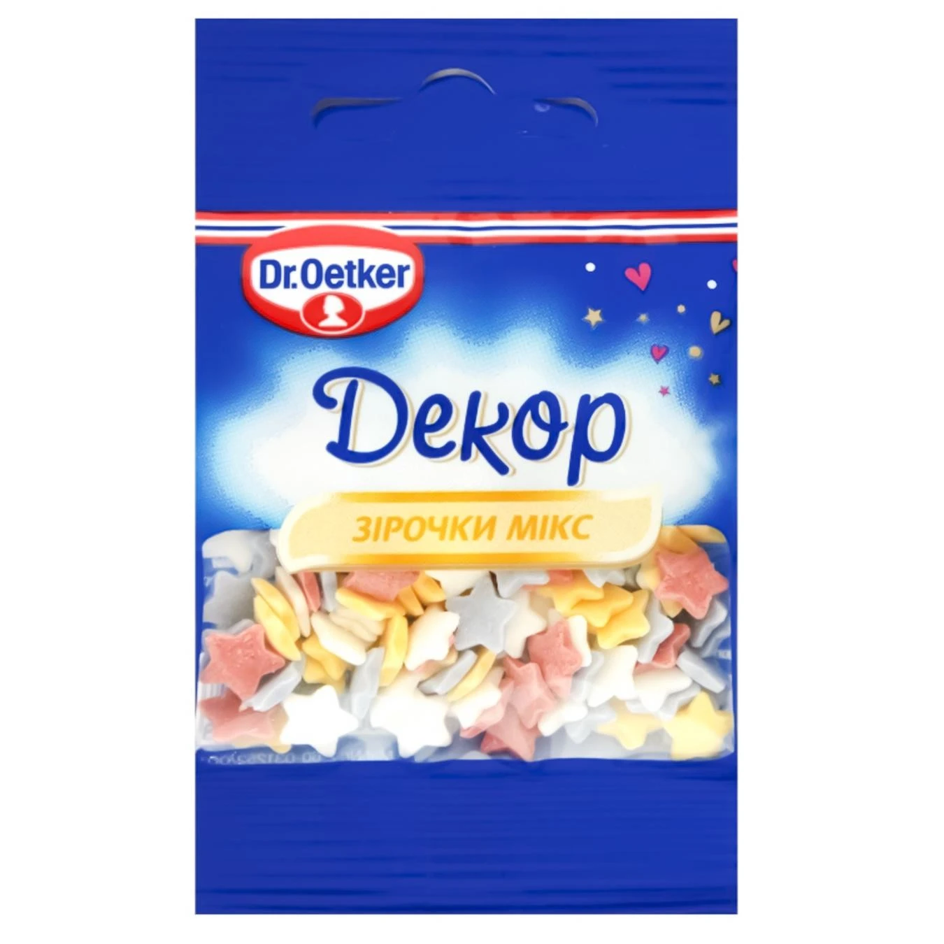 Посыпка сахарная декоративная микс жемчугов Dr. Oetker