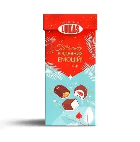 Новогодний подарок Твой набор рождественских эмоций Lukas, 500 г