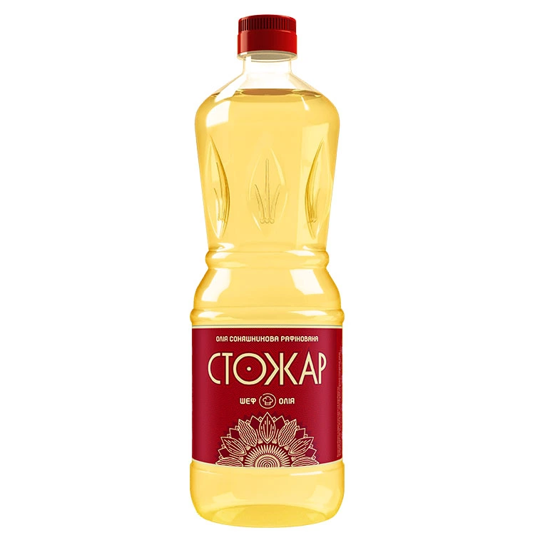 Масло подсолнечное рафинированное Стожар, 850 мл