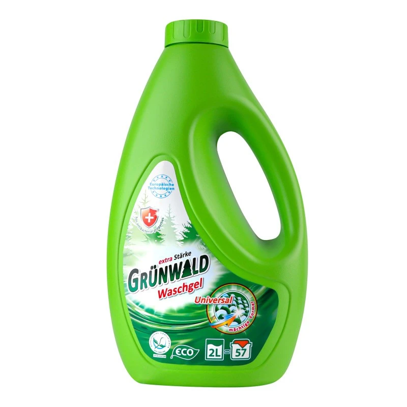 Гель для стирки цветных и белых тканей Grunwald, 2 л
