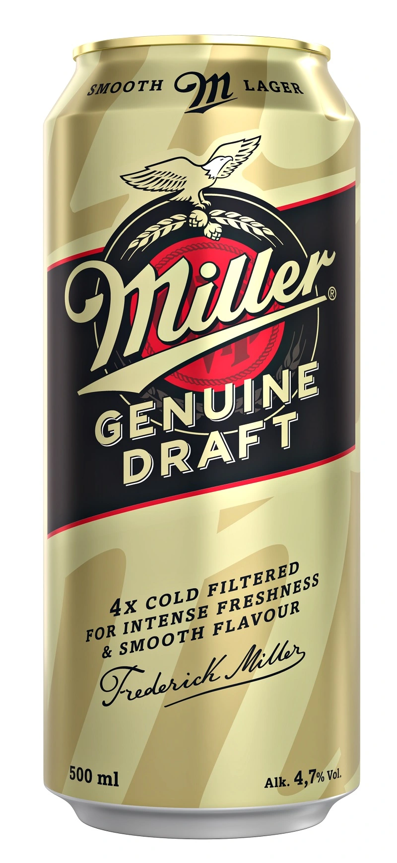 Пиво светлое Genuine Draft ж/б Miller, 0.48 л