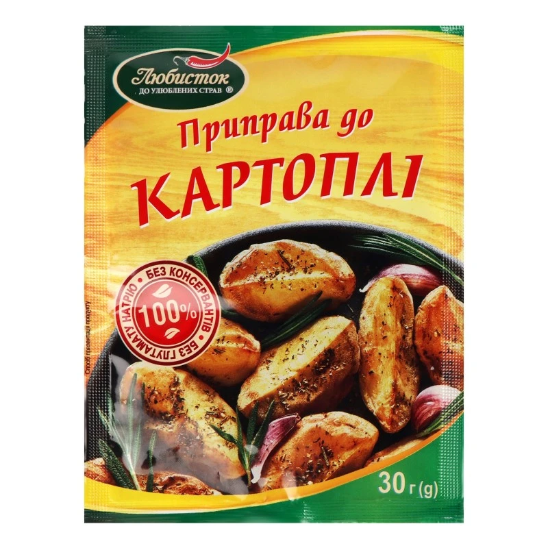 Приправа к картофелю Любисток, 30 г