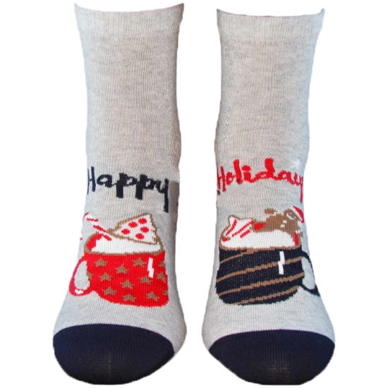 Носки женские серебро меланж р. 23-25 Легка Хода