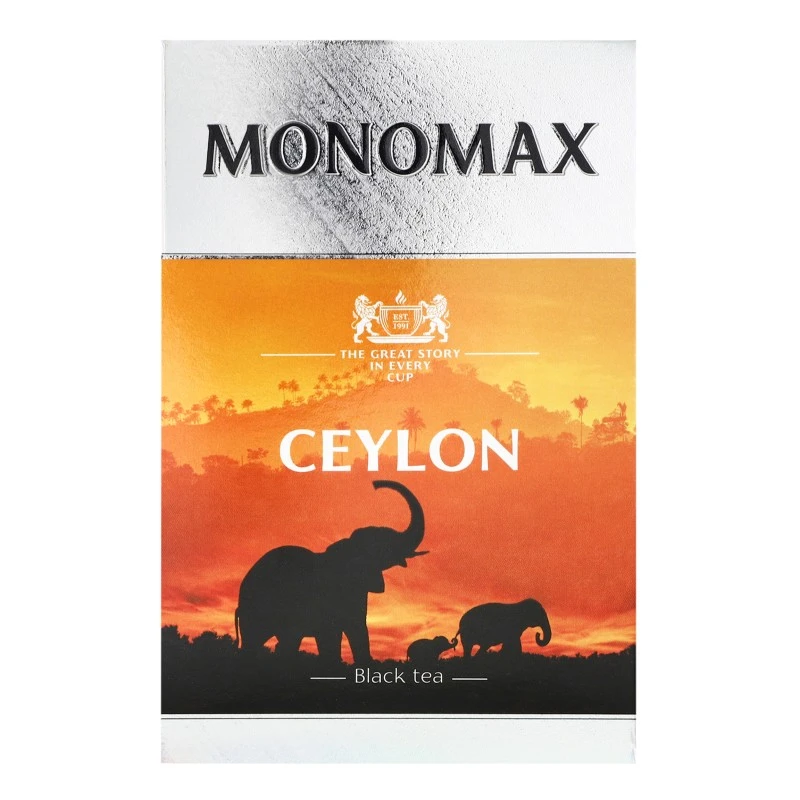 Чай листовой черный Ceylon Monomax, 90 г