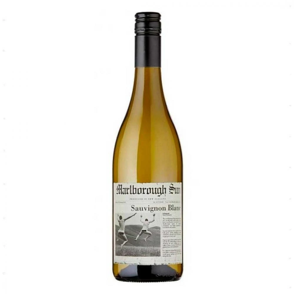 Вино белое сухое Sauvignon Blanc Marlborough Sun, 0.75 л