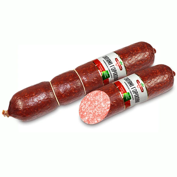 Колбаса полукопченая Салями Ореховая 1/с Самобранка