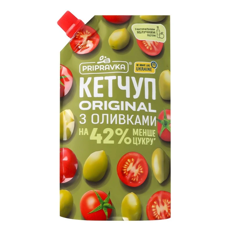 Кетчуп Original с оливками Pripravka, 250 г