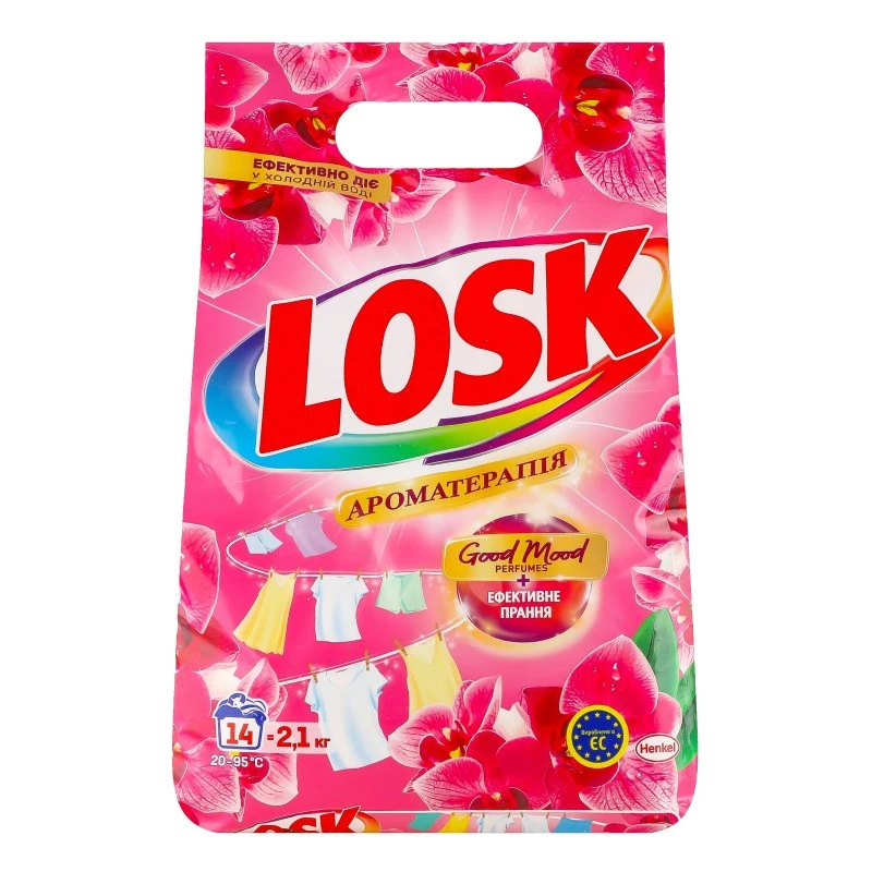Стиральный порошок Ароматерапия Losk, 2.1 кг