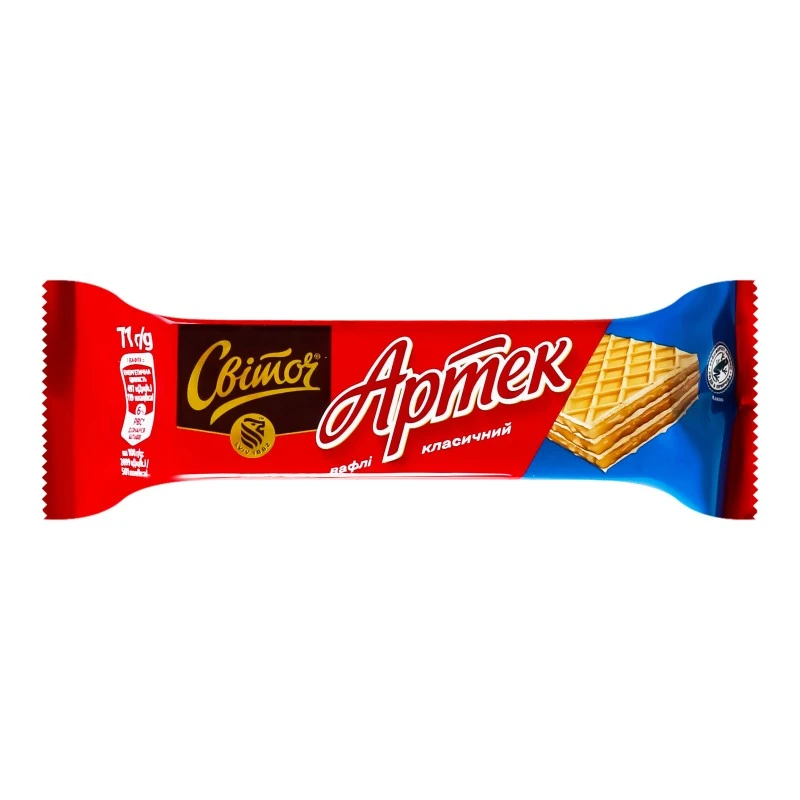 Вафли Артек Классический Свиточ, 71 г