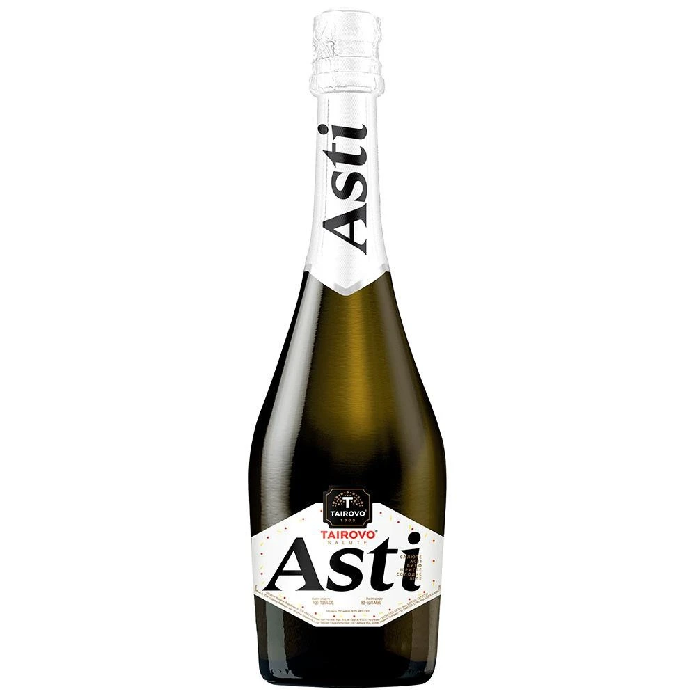 Вино игристое белое сладкое Asti Salute Tairovo, 0.75 л