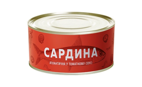 Консервированные сардины в томатном соусе Рыбная Затока, 240 г