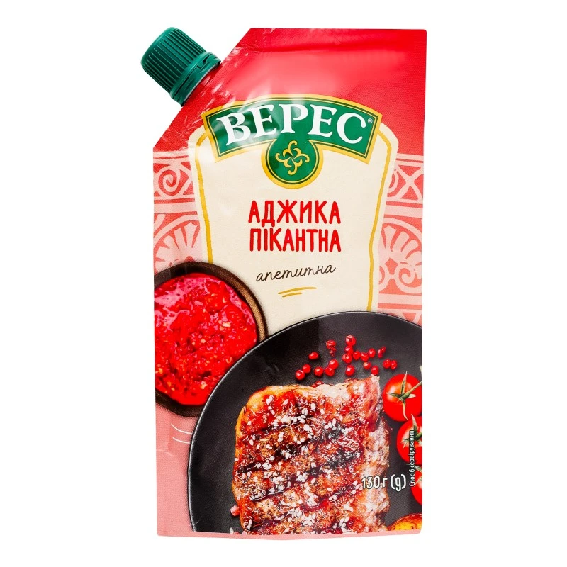 Аджика Пикантная апетитная Верес, 130 г