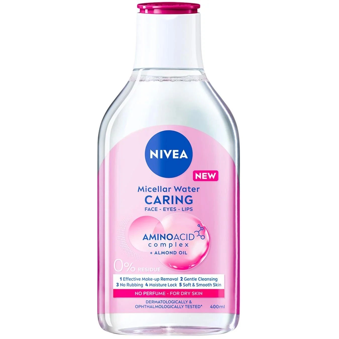 Мицеллярная вода смягчающая 3 в 1 Nivea, 400 мл