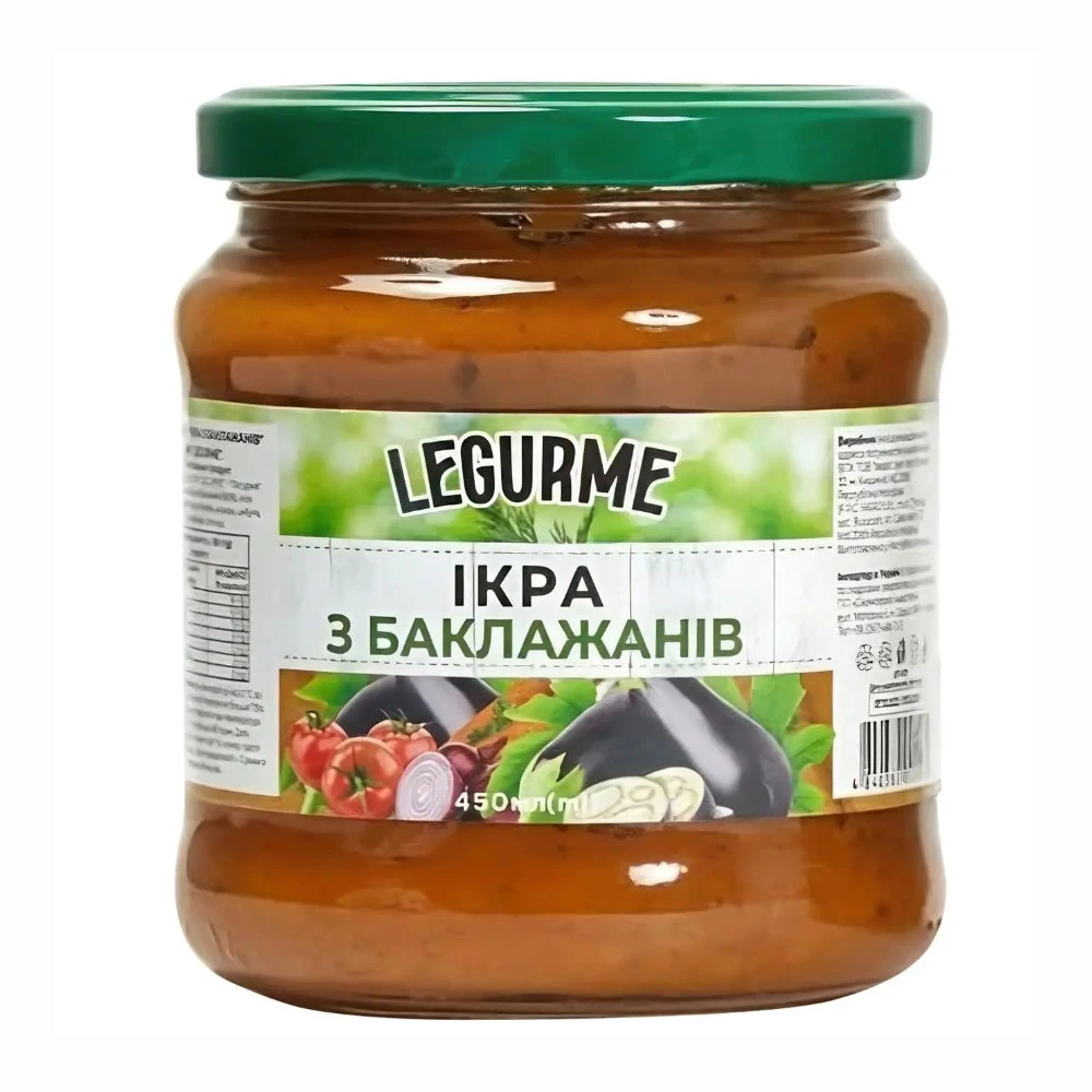 Консервированная икра из баклажанов Legurme, 430 мл