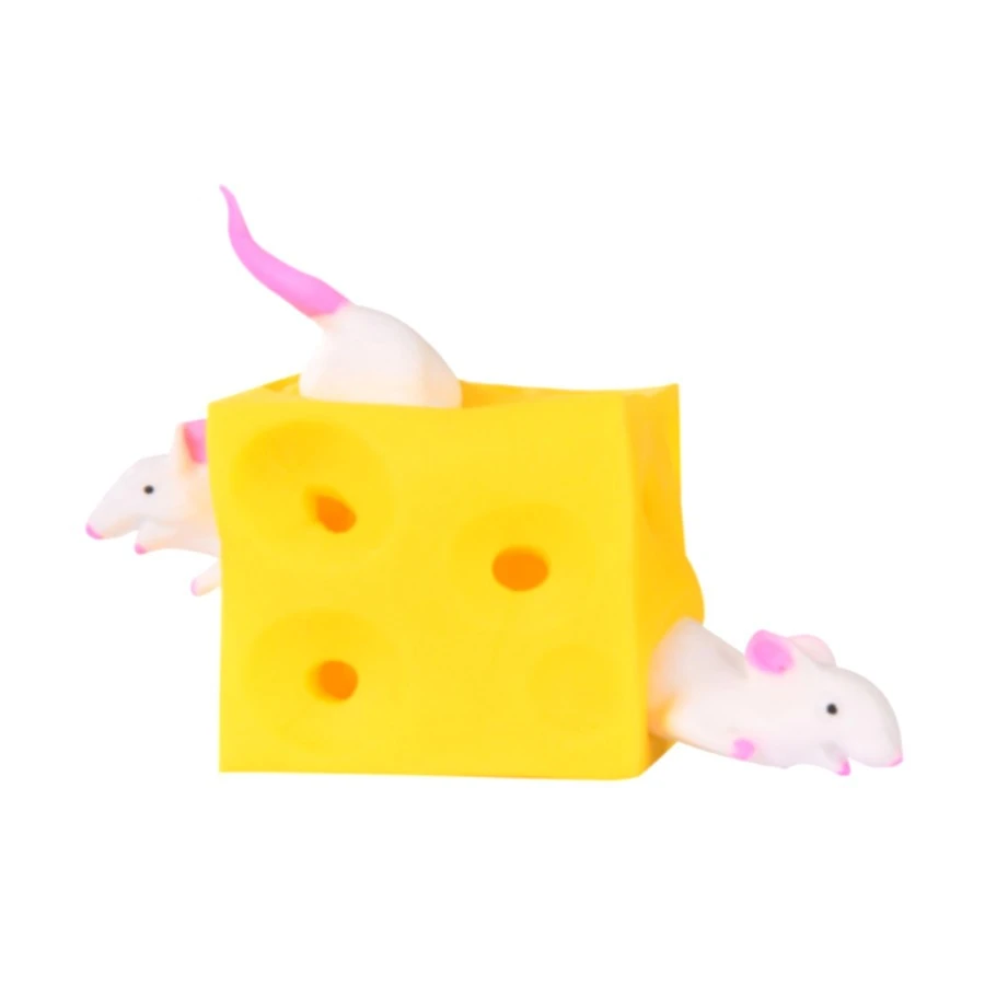 Игрушка антистресс мышки в сыре арт. TL-006, шт