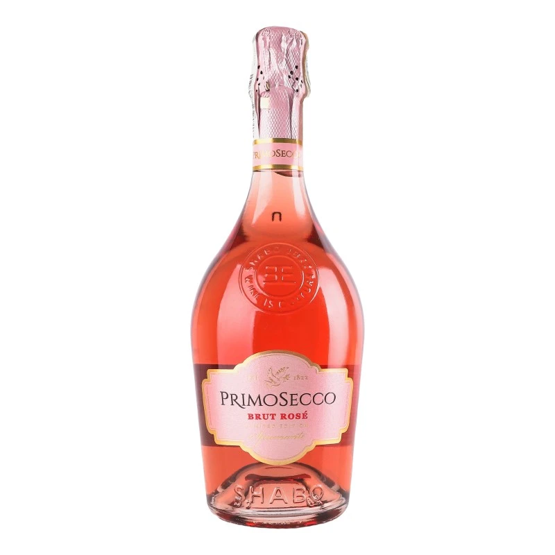 Вино игристое розовое брют Primo Secco Shabo, 0.75 л