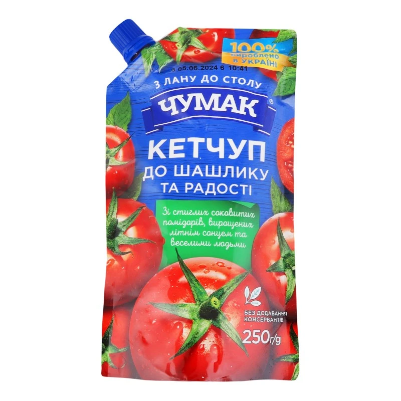 Кетчуп К шашлыку Чумак, 250 г