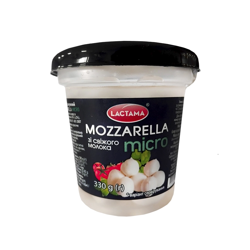 Сыр Моцарельные шарики микро стакан Lactrima, 330 г