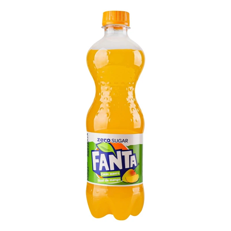 Напиток газированный Манго Zero Fanta, 0.5 л
