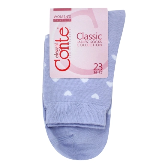 Носки женские  Classic бледно-фиолетовый, р.25