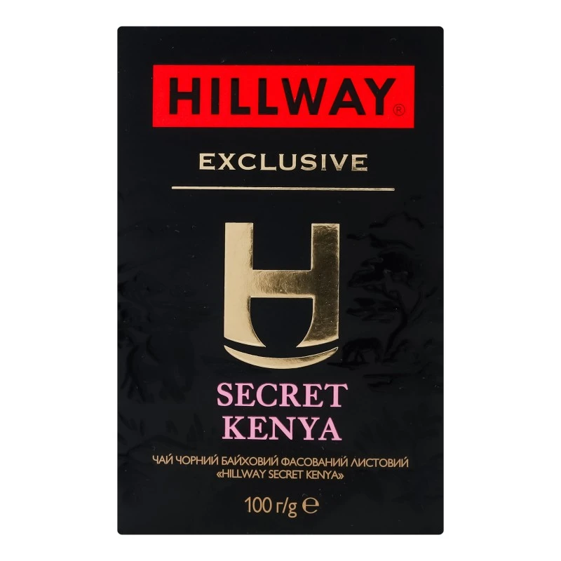 Чай черный Exclusive Secret Kenya Hillway, 100 г
